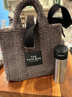 Marc Jacobs The Teddy Shearling Fur Tote Bag